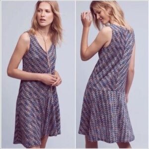Anthropologie Maeve V Neck Westwater Knit Dress
